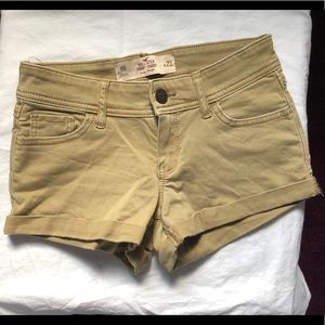 Hollister Khaki Shorts